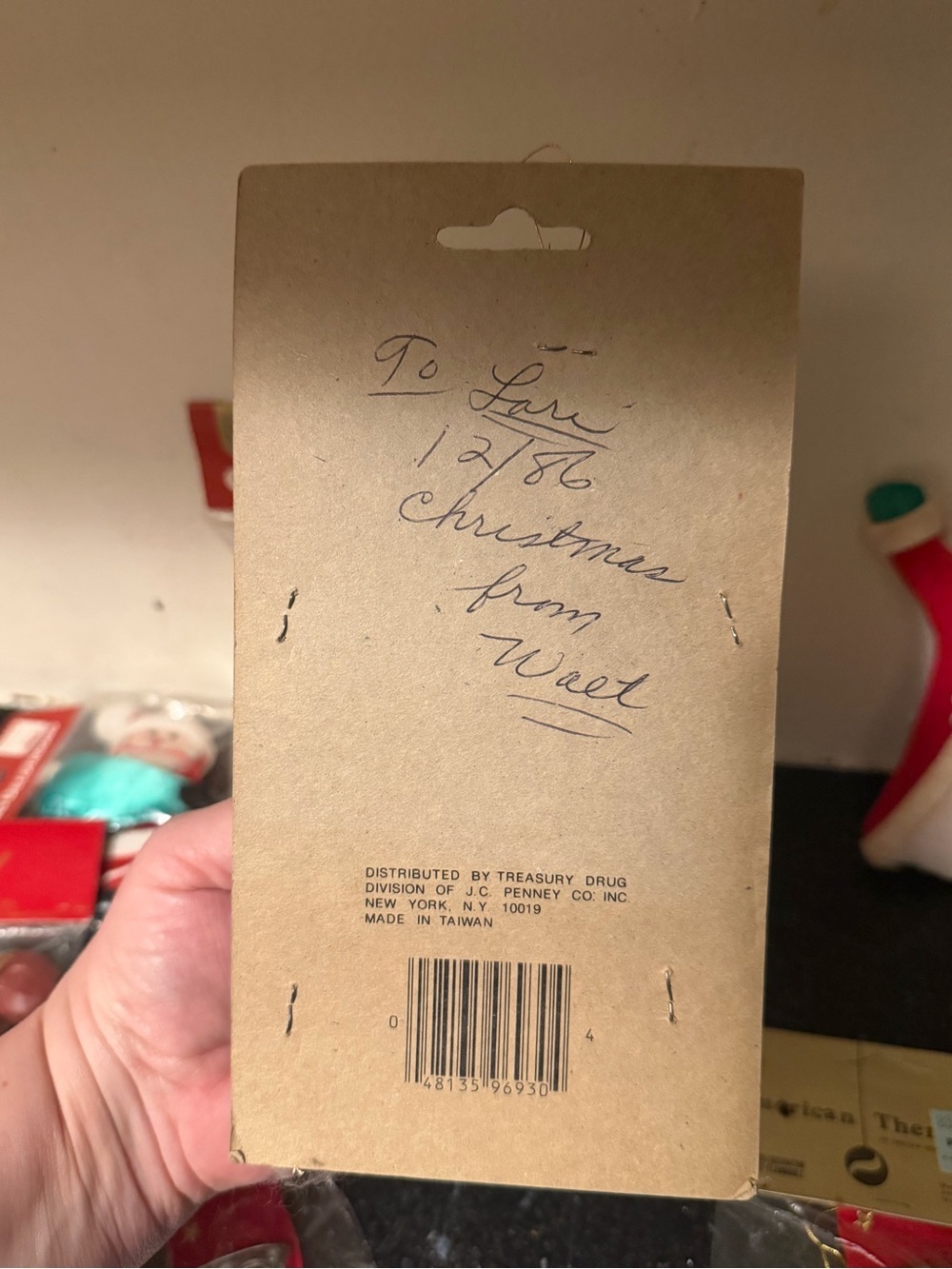 Vintage Santa Ornaments Lot - Picture 6 of 7